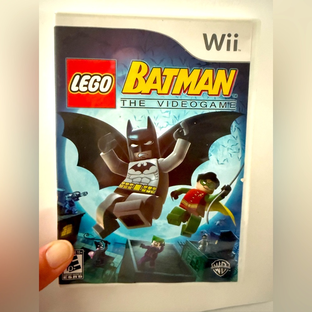 LEGO Batman: The Videogame (Nintendo Wii, 2008) Complete w/ Manual